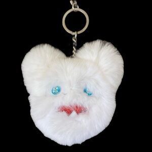 Karl Lagerfeld Choupette Collection Keychain White Plush